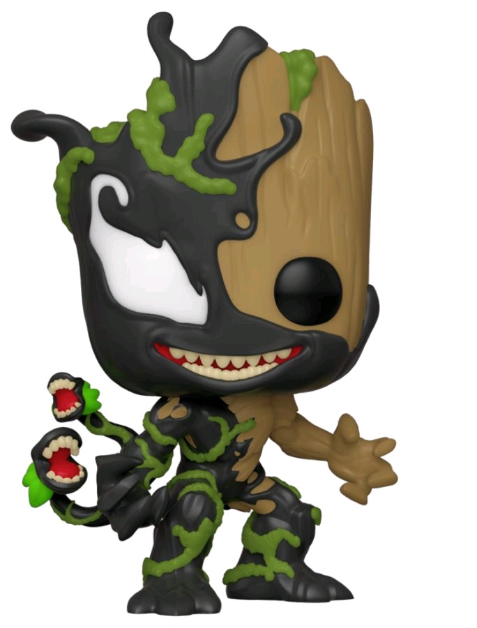 venomized groot pop figure