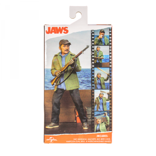 Jaws - Sam Quint 8" Clothed Action Figure