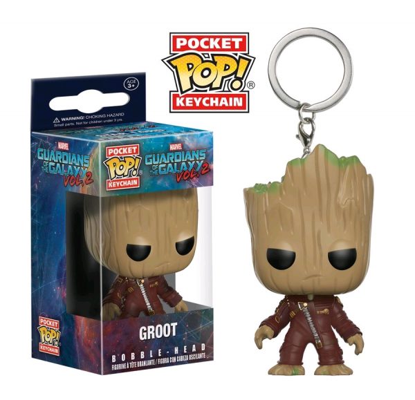 Guardians of the Galaxy: Vol. 2 - Groot Ravager Pocket Pop! Keychain