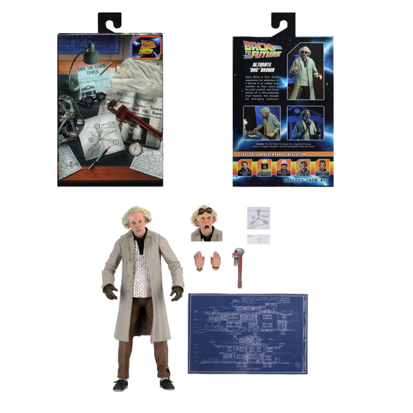 Back to the Future - Doc Brown Ultimate 7" Action Figure