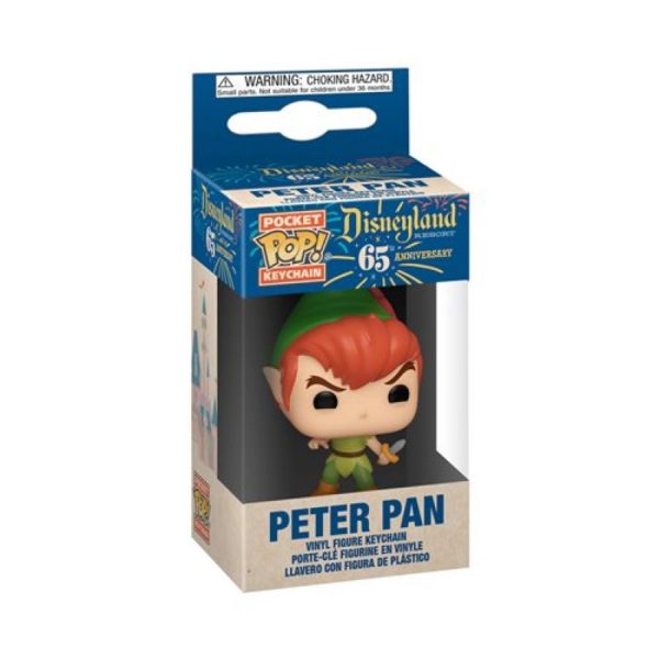 Disneyland 65th Anniversary - Peter Pan Pocket Pop! Keychain