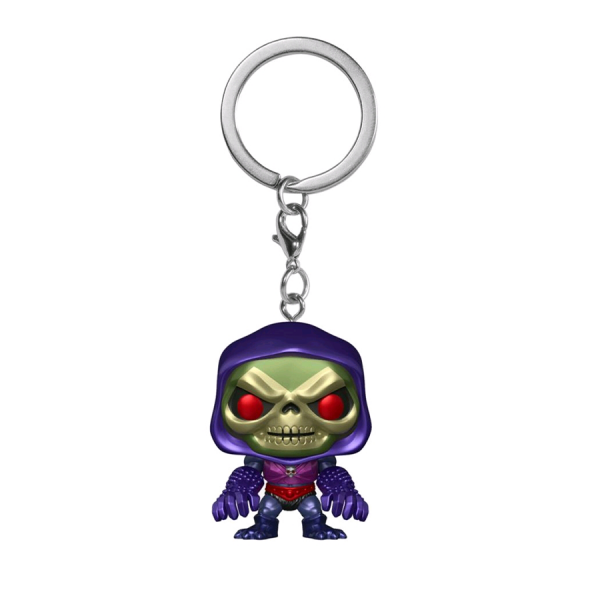 Masters of the Universe - Skeletor w/Terror Claws Metallic US Exclusive Pocket Pop! Keychain