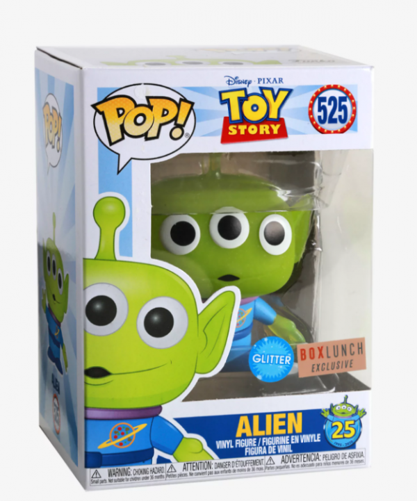 Funko Pop! Tees Disney Pixar Toy Story Pizza Planet T-Shirt & Alien Vinyl Figure Box Set