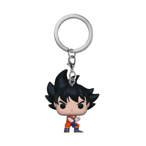 Dragon Ball Z - Super Saiyan Goku with Kamehameha Metallic US Exclusive Pocket Pop! Keychain