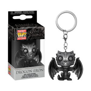 Game of Thrones - Drogon (Iron) Pocket Pop! Keychain