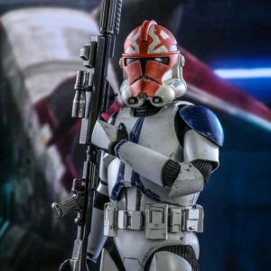 Star Wars: The Clone Wars - 501st Battalion Clone Trooper Deluxe 1:6 Scale 12" Action Figure