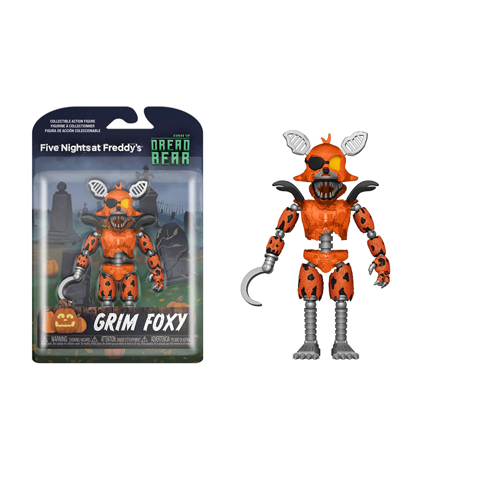 Five Nights At Freddy S Dreadbear Grim Foxy Action Figure Jaym S Place