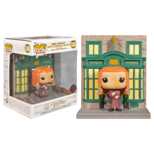 Harry Potter - Ginny Weasley with Flourish & Blotts Diagon Alley Diorama Deluxe Pop! Vinyl