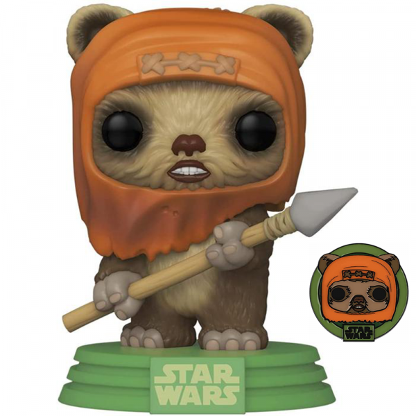 Star Wars: Across the Galaxy - Wicket Pop! Vinyl with Pin
