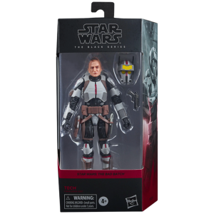 Star Wars: The Bad Batch - Tech Black Series 6” Scale Action Figure