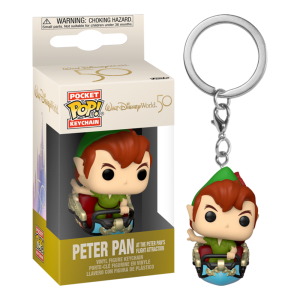 Disney World - Peter Pan on Pan's Flight Attraction 50th Anniversary Pocket Pop! Keychain