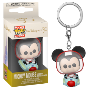 Walt Disney World - Mickey Mouse on Space Mountain 50th Anniversary Pocket Pop! Keychain