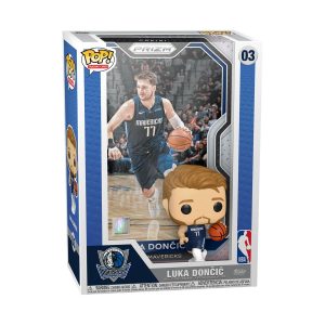 NBA - Luka Doncic Pop! Trading Card with Protector Case