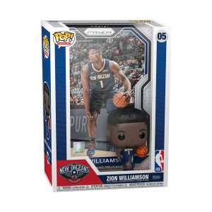 NBA - Zion Williamson Pop! Trading Card with Protector Case