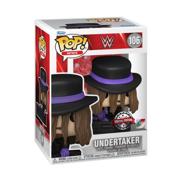 WWE - The Undertaker Out of Coffin Pop! Vinyl