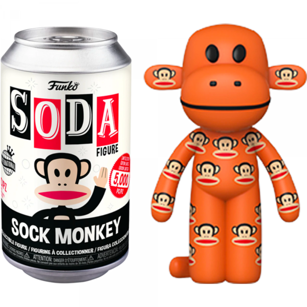 Paul Frank - Sock Monkey Vinyl Soda