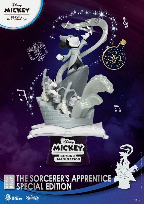 Beast Kingdom D Stage The Sorcerer's Apprentice Mickey Mouse Special Edition