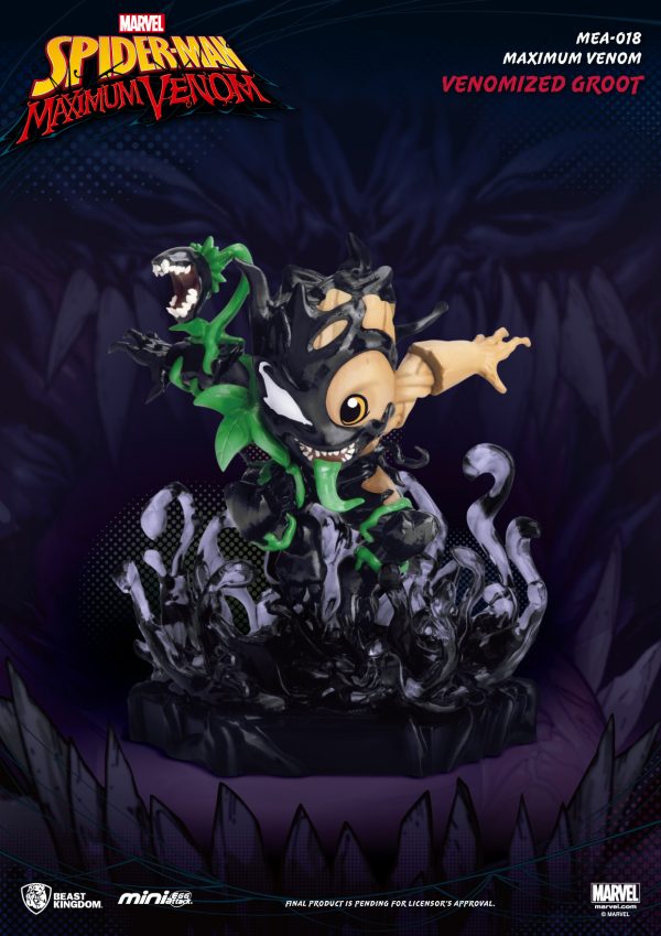 Beast Kingdom Mini Egg Attack Maximum Venom Venomized Groot