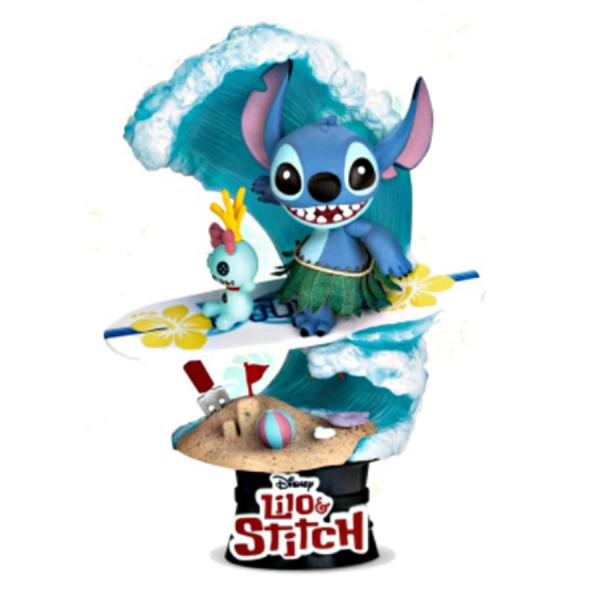 Beast Kingdom D Stage Lilo and Stitch Stitch Surf
