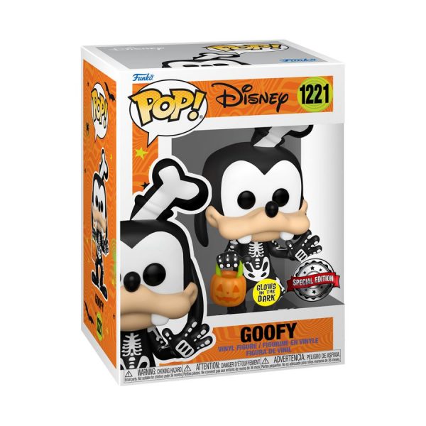 Disney - Goofy Skeleton Glow In The Dark Pop! Vinyl