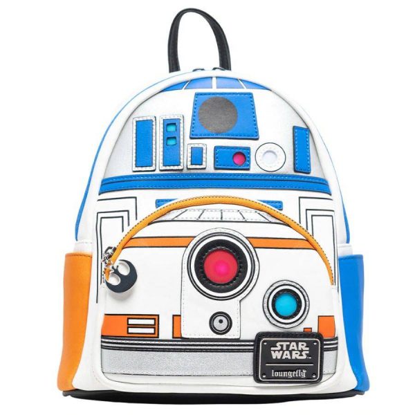 Star Wars - R2-D2 & BB-8 Light-Up Mini Backpack