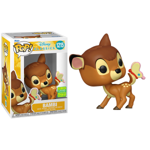 Bambi (1942) - Bambi With Butterfly Pop! Vinyl SDCC 2022