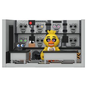 Five Nights at Freddy's - Storage Room With Chica Snaps! Playset