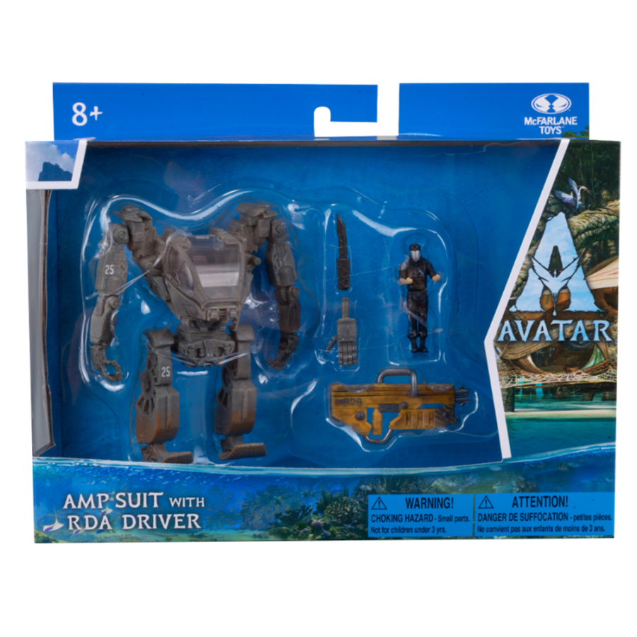 Avatar 2: The Way of Water - Amp Suit with RDA Driver Action Figure