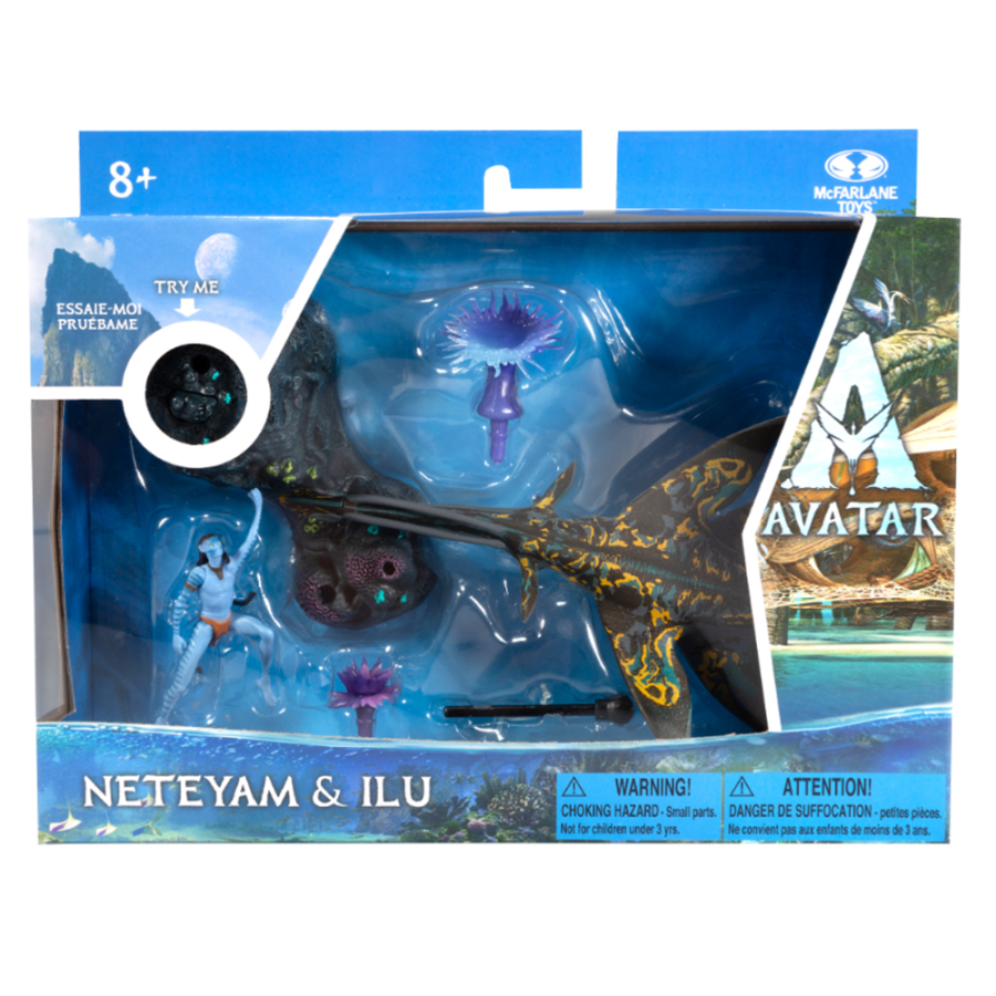 Avatar 2: The Way of Water - Neteyam & Ilu Action Figure