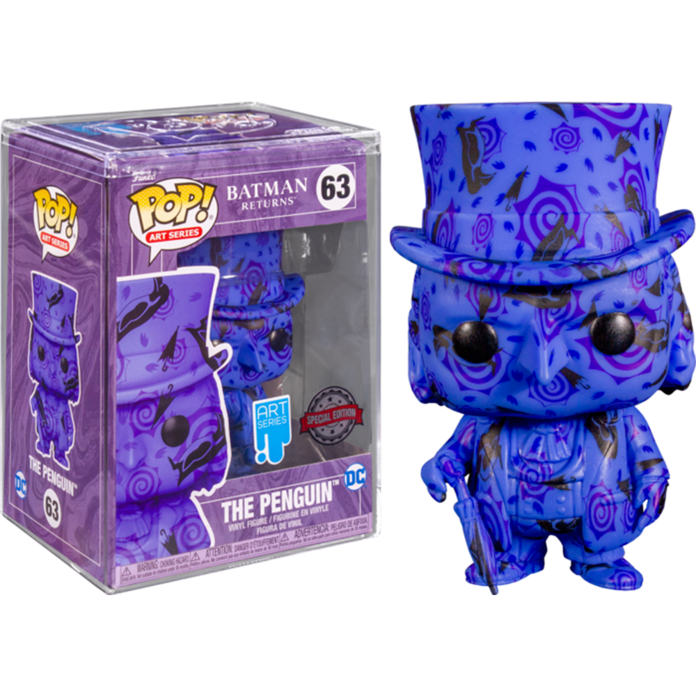 Funko POP! DC's Batman Forever The Riddler Art Series with Protector 