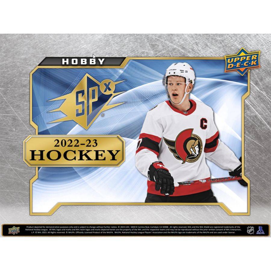 NHL - 2022/23 SPx Hockey Hobby Trading Cards (Display of 1)