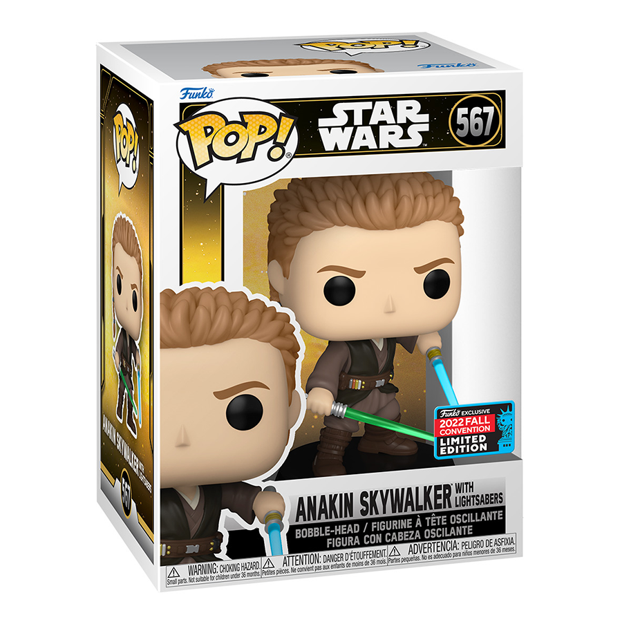 Anakin Skywalker (with Dual Sabers) NYCC 2022 (Vaulted)