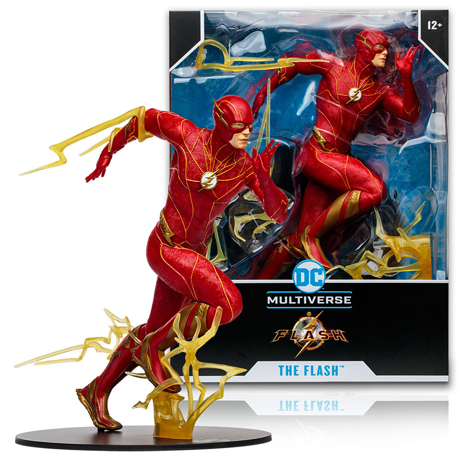 The Flash (2023) - The Flash DC Multiverse 12" PVC Statue